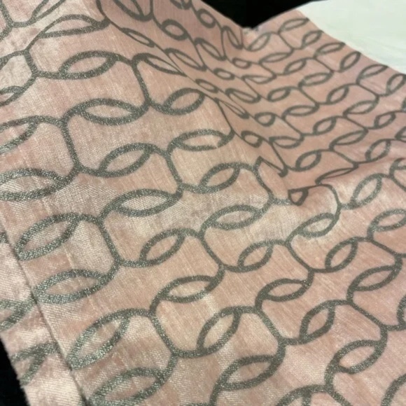 Amelia Velvet Crib Skirt/Blush - Pottery Barn - Picture 1 of 7